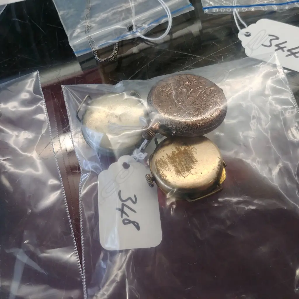 9CT GOLD POCKET WATCH + 2 OTHERS AF Image 1++