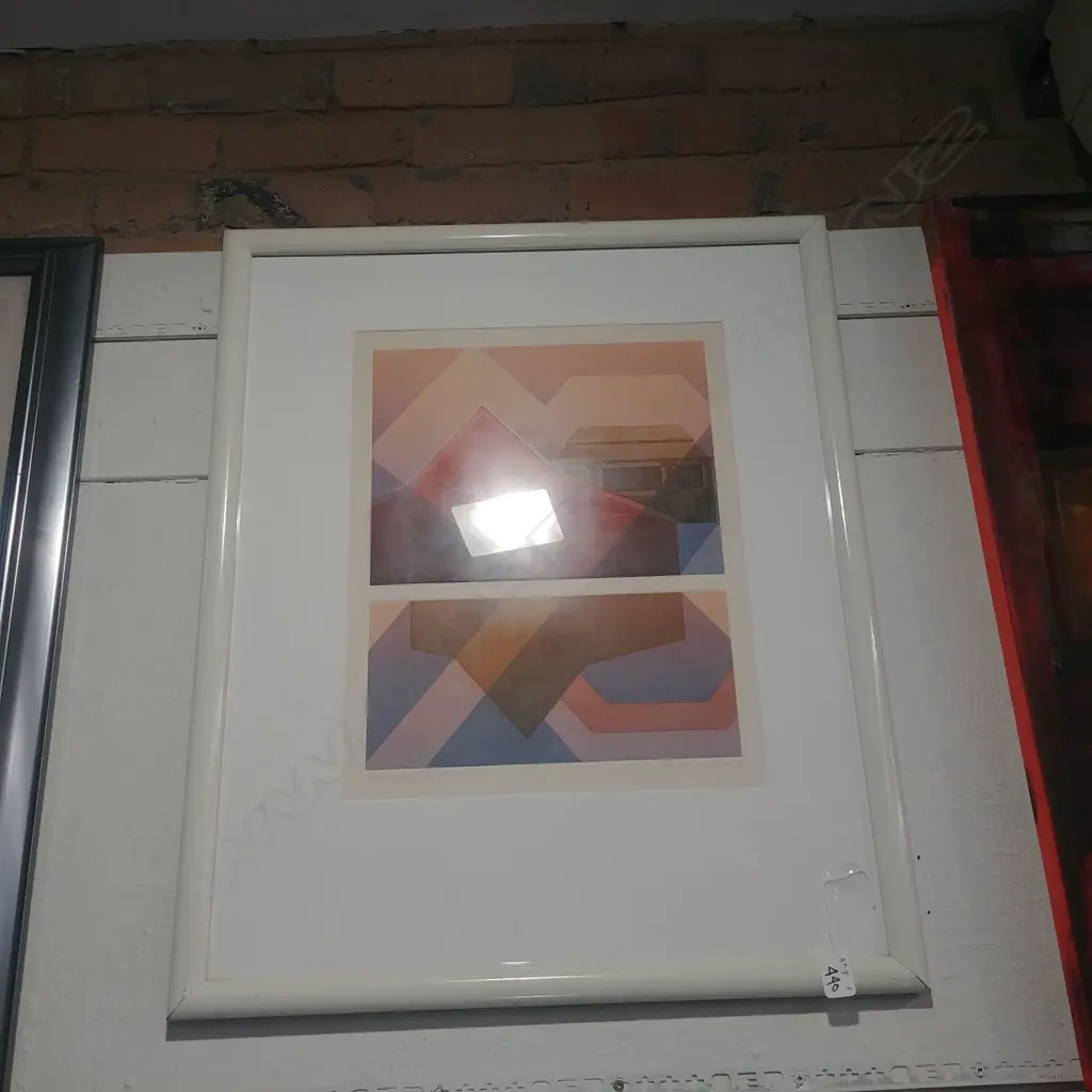 BEVERLEY NEUTZE COLONIAL REFLECTION ETCHING 42/50 Image 1++