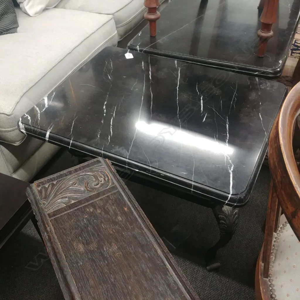 MARBLE TOPPED COFFEE TABLE Image 1++