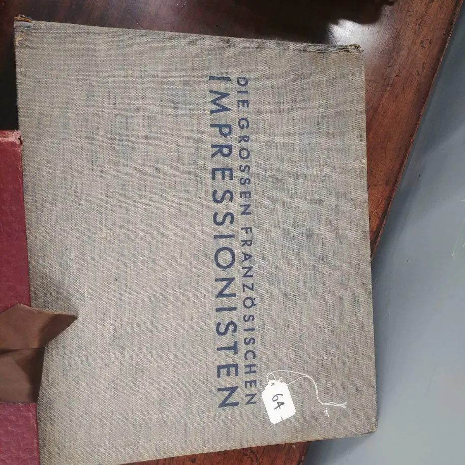 IMPRESSIONISM BOOK GERMAN, 1950S Image 1++
