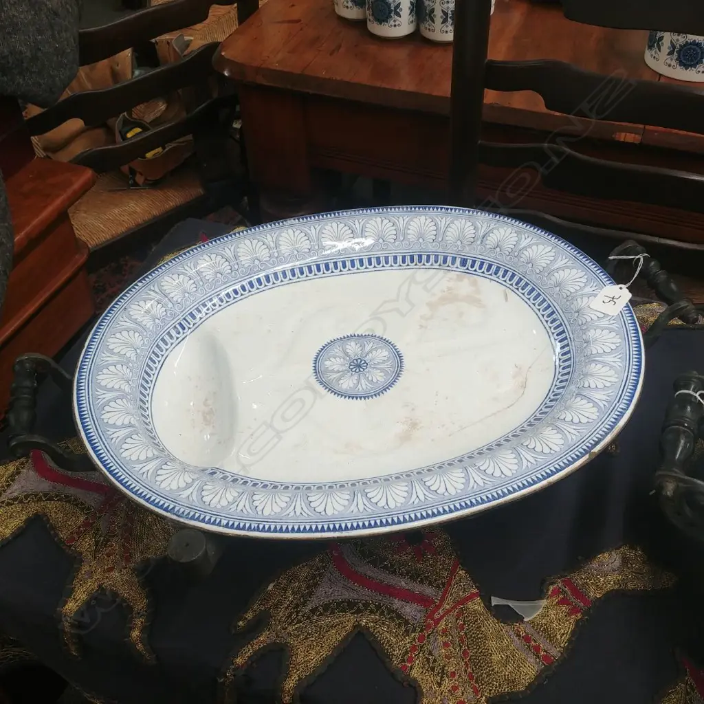 VICTORIAN TURKEY ASHET AND WARMER Image 1++
