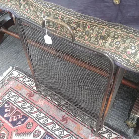 EDWARDIAN FIRESCREEN