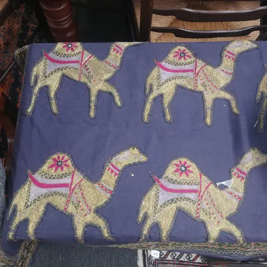 INDIAN EMBROIDERY - CAMELS