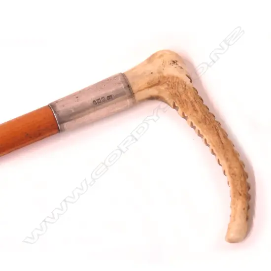 An Edwardian riding crop