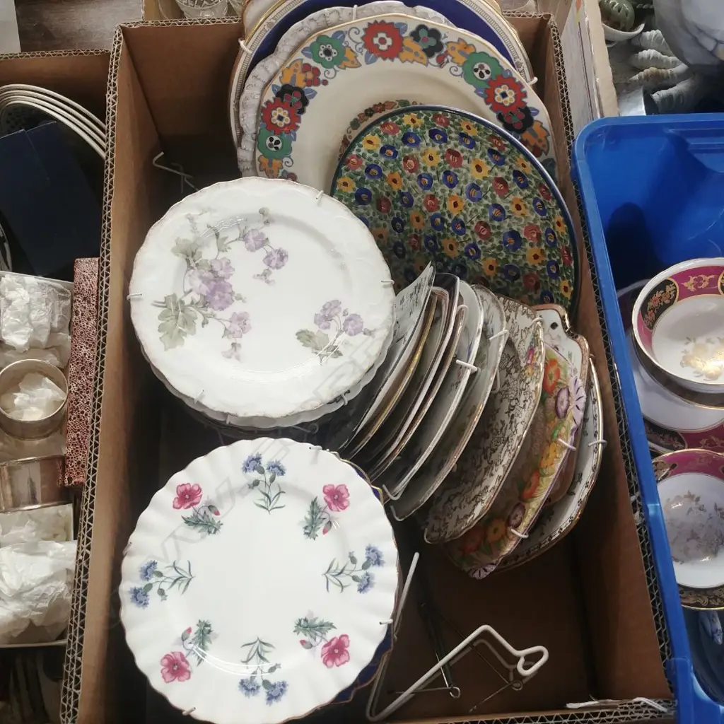 CHINA DISPLAY PLATES INCL. PARAGON, R/A, ANSLEY Image 1++