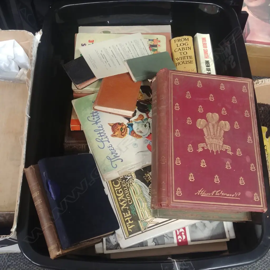 LOT ASST VINTAGE BOOKS Image 1++