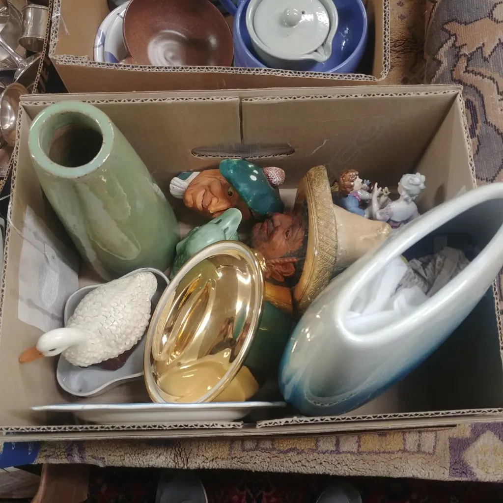 LOT BOSSONS/SWAN/SYLVAC/VASES ETC Image 1++