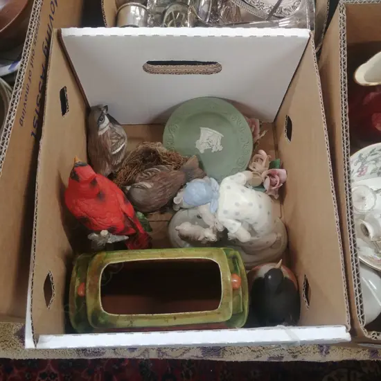 LOT FIGURINES, PORCELAIN INCL. W/W DRESDEN ETC