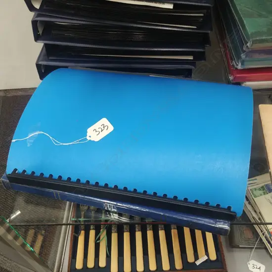 2 STAMP ALBUMS MIXED STAMPS