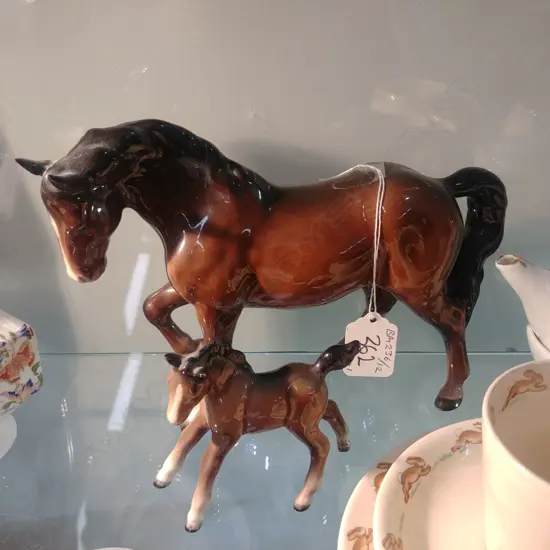 BESWICK HORSE AND FOAL