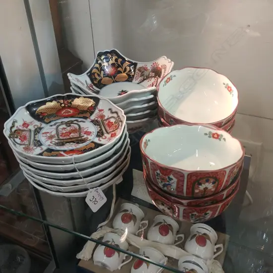 ASST ORIENTAL BOWLS AND PLATES