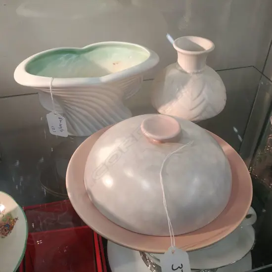 SPODE+SYLVAC VASES+POOLE