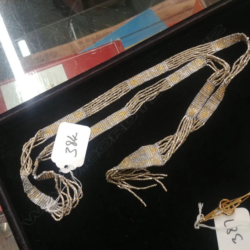 GILT MESH NECKLACE Image 1++