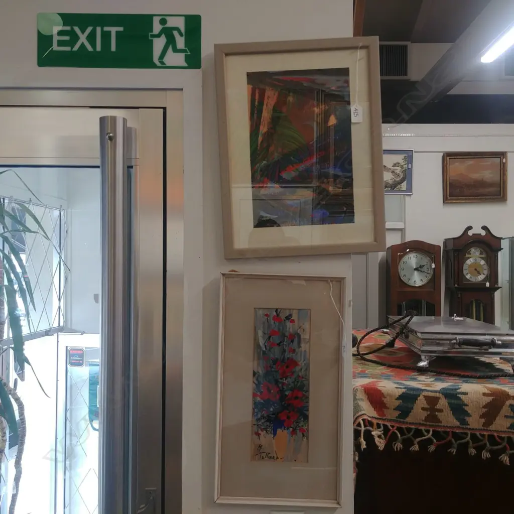 2 SMALL SIGNED OILS  Image 1++