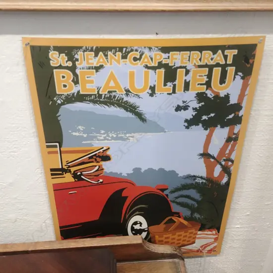 FRENCH PRINT ON METAL 