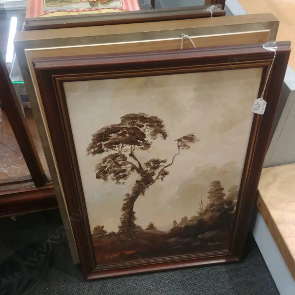 COLONIAL LANDSCAPE OIL + 2 OTHERS Image 1++