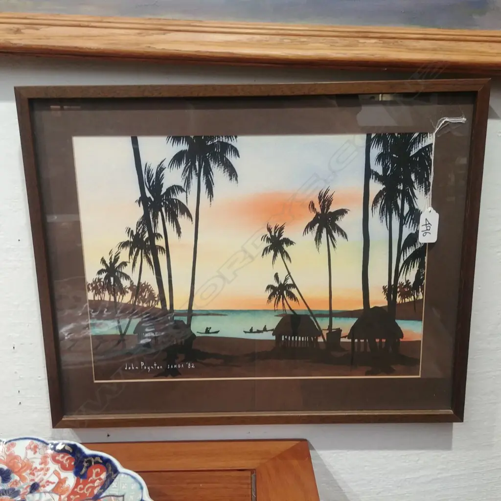 JOHN POYNTON SAMOA 82 PAINTING Image 1++