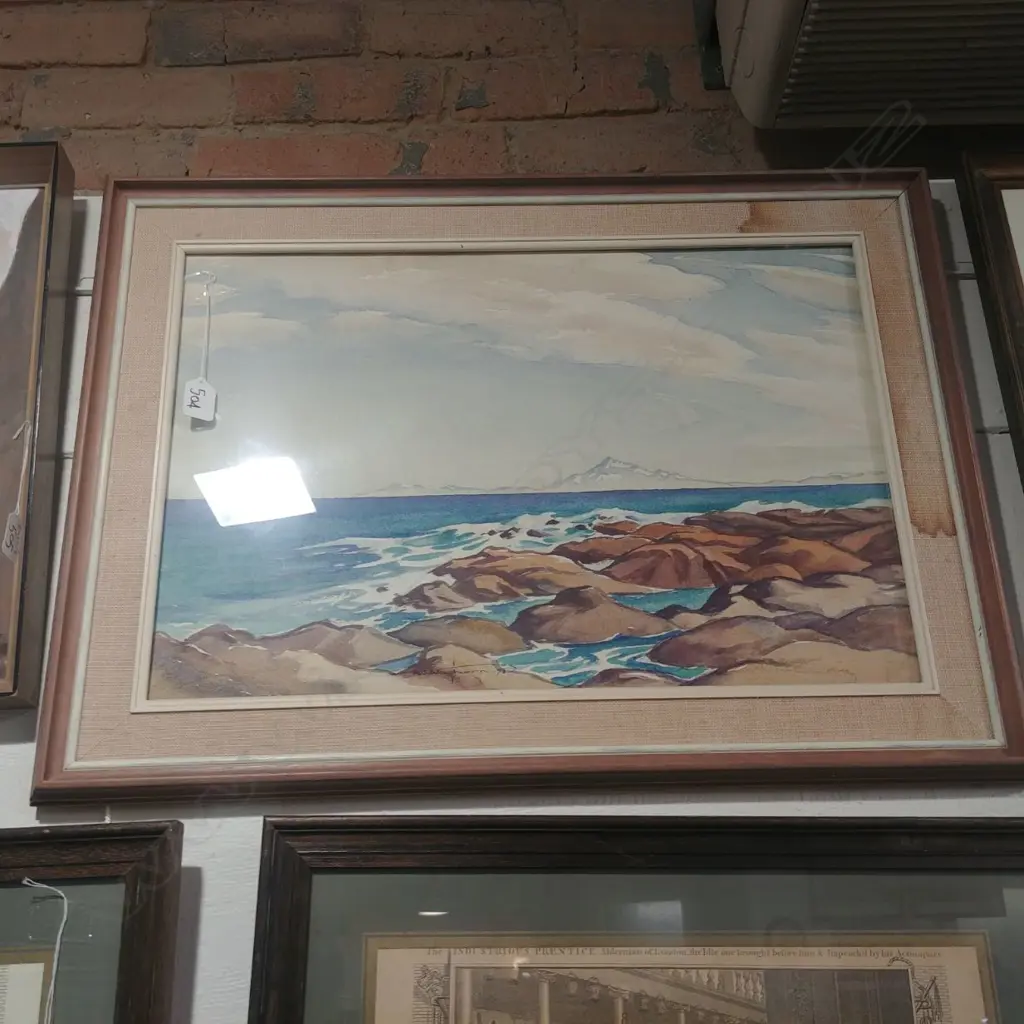 W/C BY R.J WAGHORN COOK STRAIT Image 1++