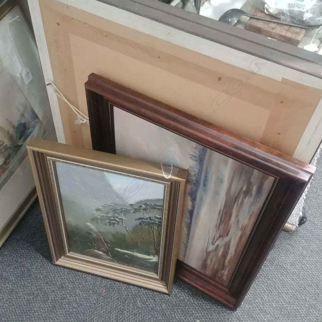 THREE LANDSCAPE OILS Image 1++