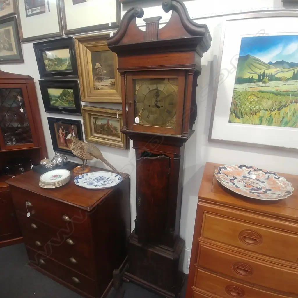 ANTIQUE LONG CASE CLOCK (AF) Image 1++