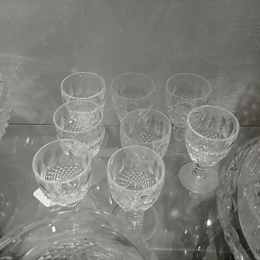 8 WATERFORD COLLEEN PORT GLASSES Image 1++