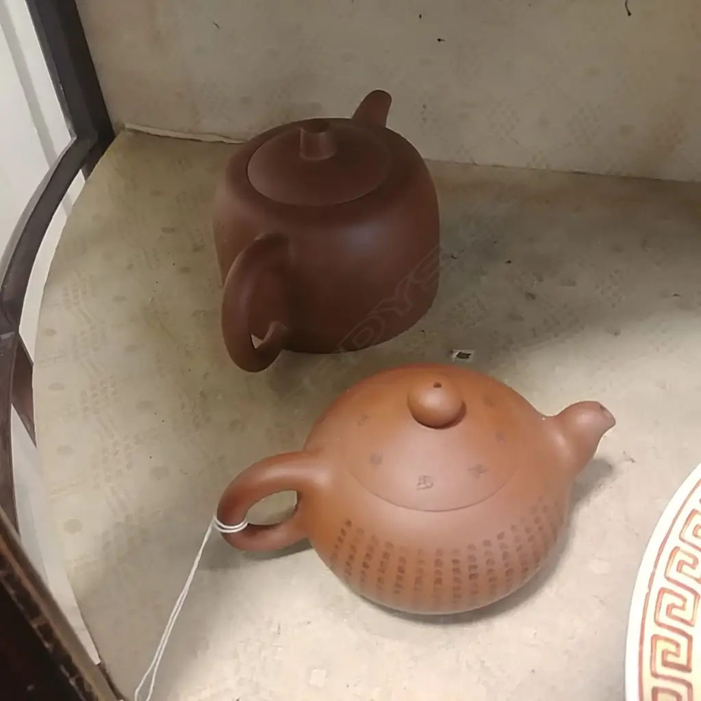 2 YIXING TEAPOTS  Image 1++