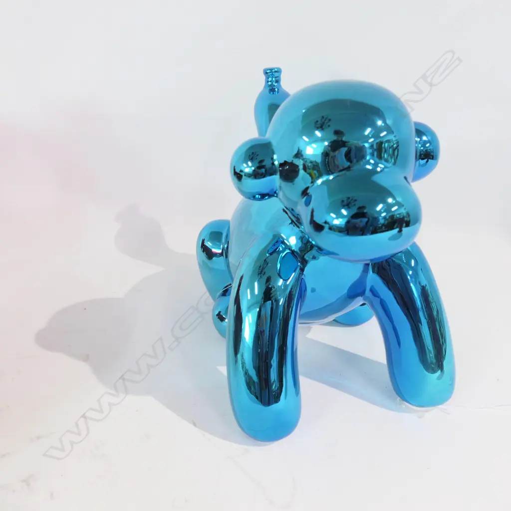 JEFF KOONS STYLE CERAMIC BALLOON MONEY BANK - MONKEY Image 1++