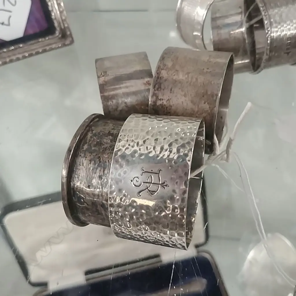 3 S/S NAPKIN RINGS + ANOTHER Image 1++