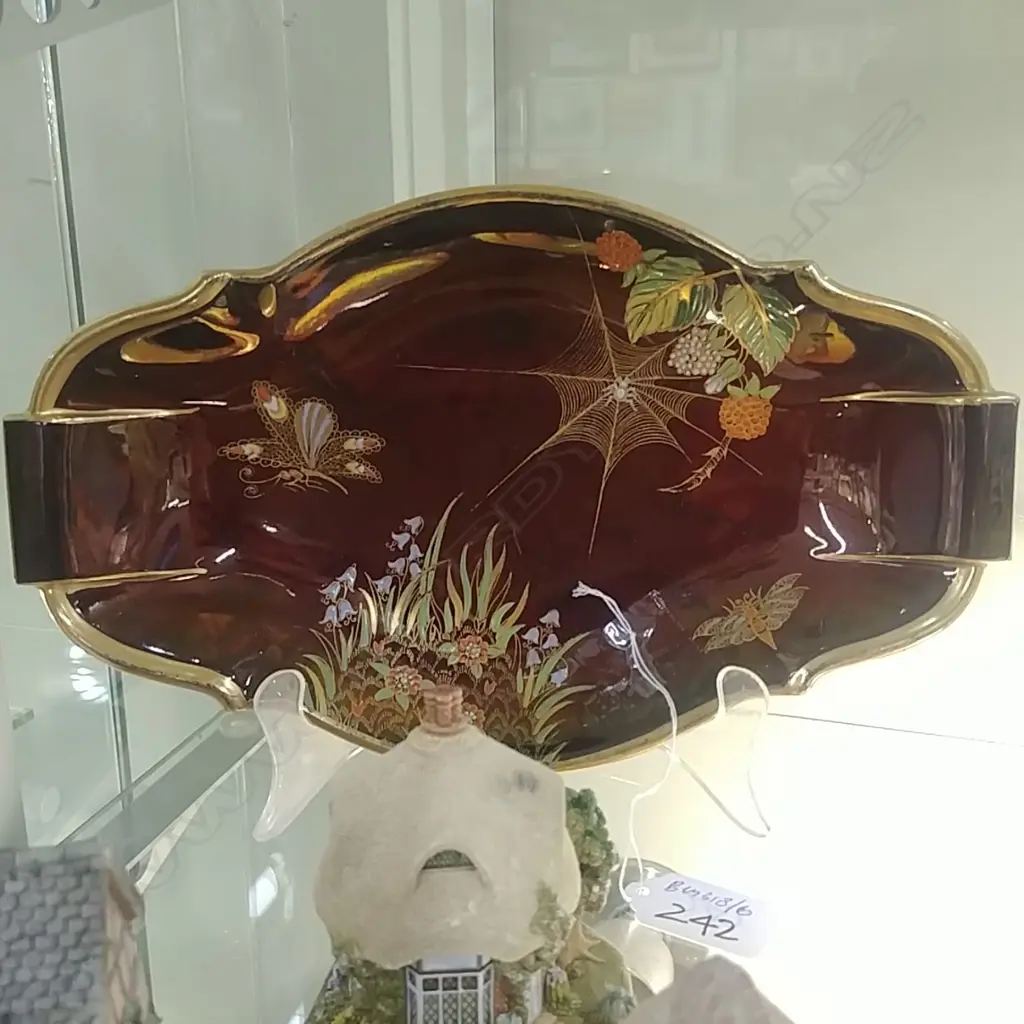 CARLTON WARE ROUGE ROYAL PLATE Image 1++