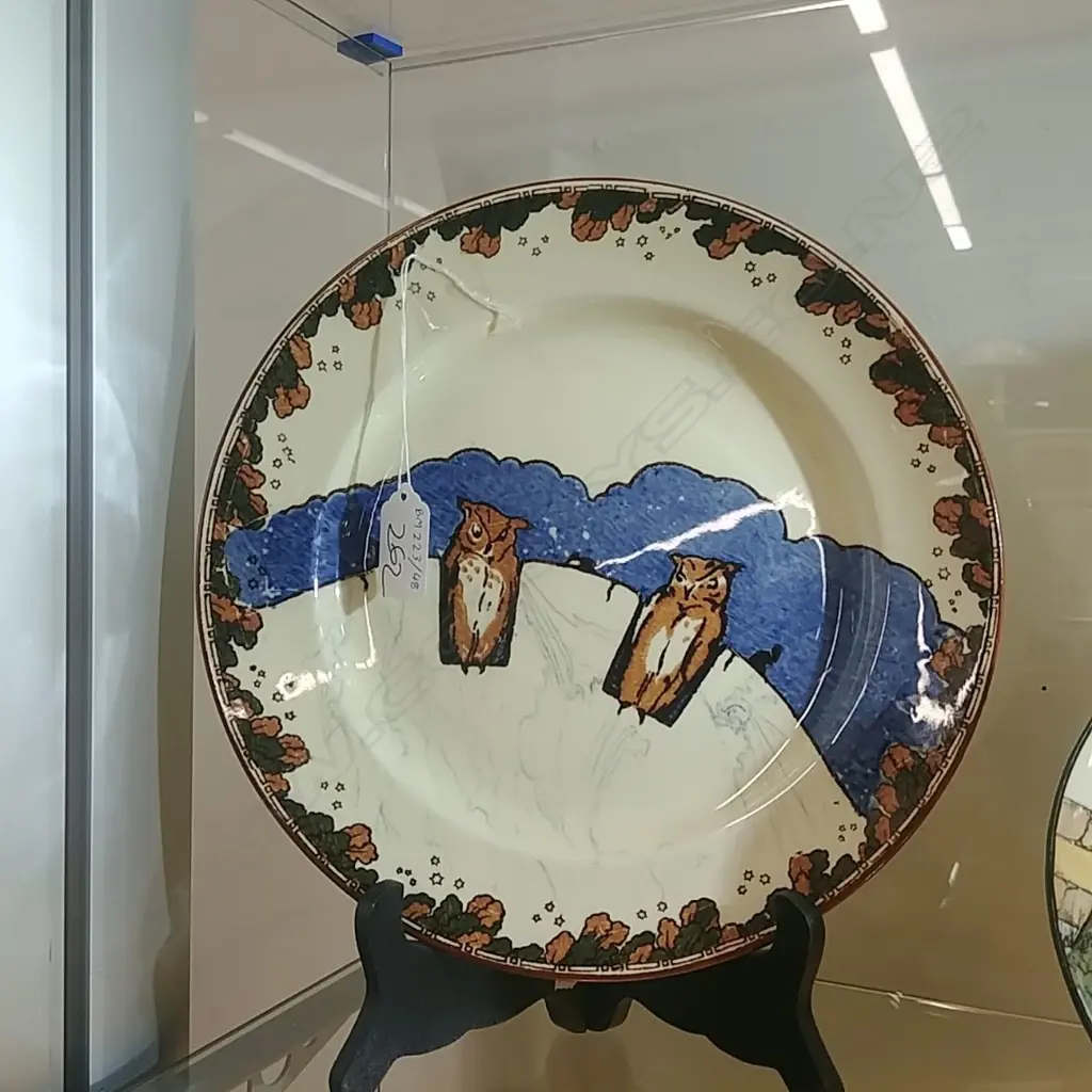 R/D OWL PLATE 17452 Image 1++