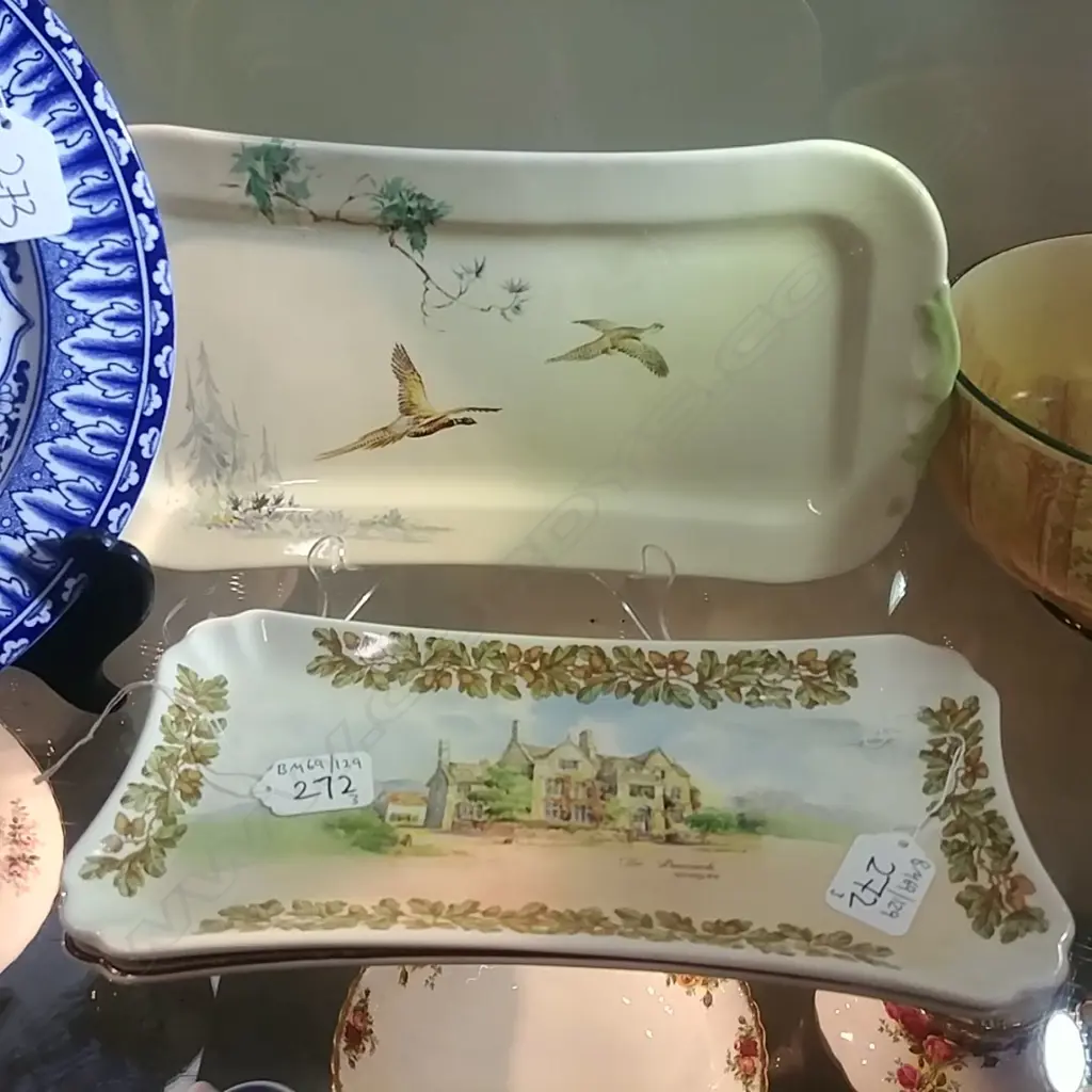 3 ROYAL DOULTON SANDWICH PLATES Image 1++