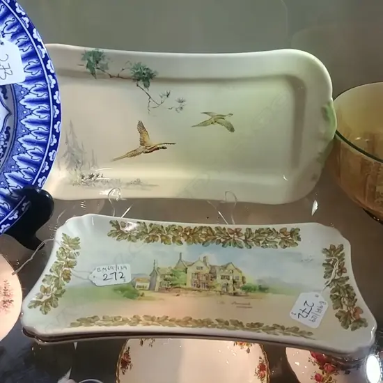 3 ROYAL DOULTON SANDWICH PLATES