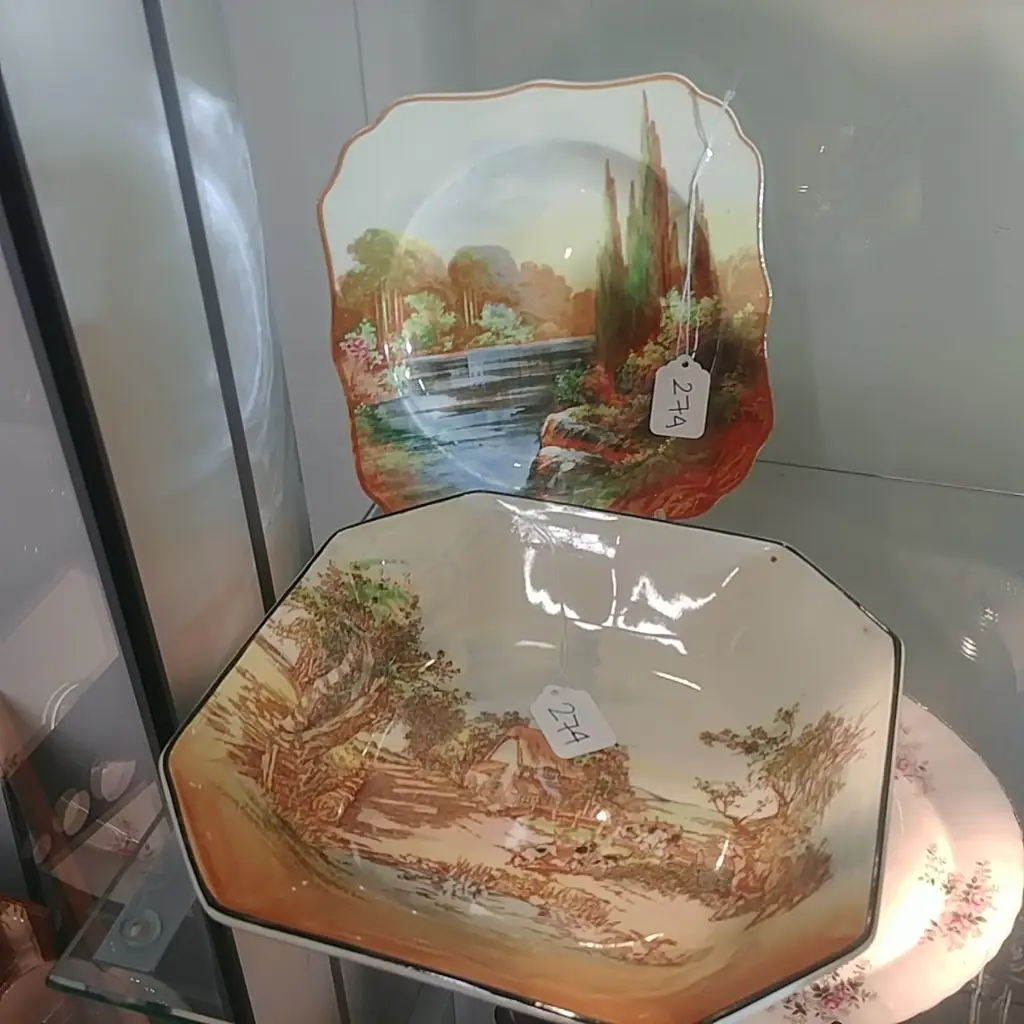 ROYAL DOULTON BOWL + PLATE Image 1++