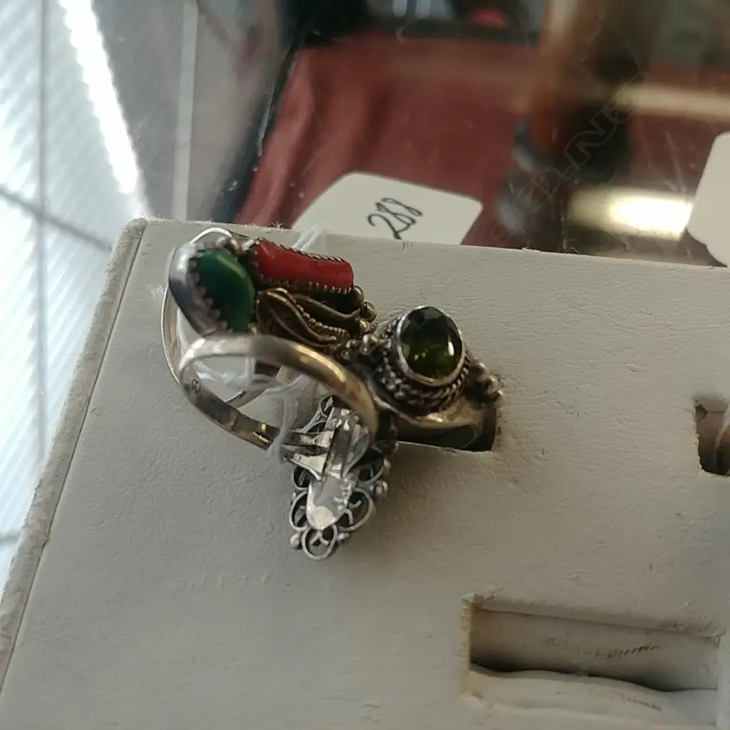 SILVER DRESS RING + 2 RINGS  Image 1++