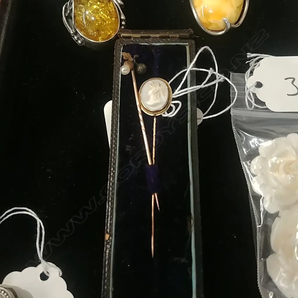 2 GOLD STICK PINS Image 1++