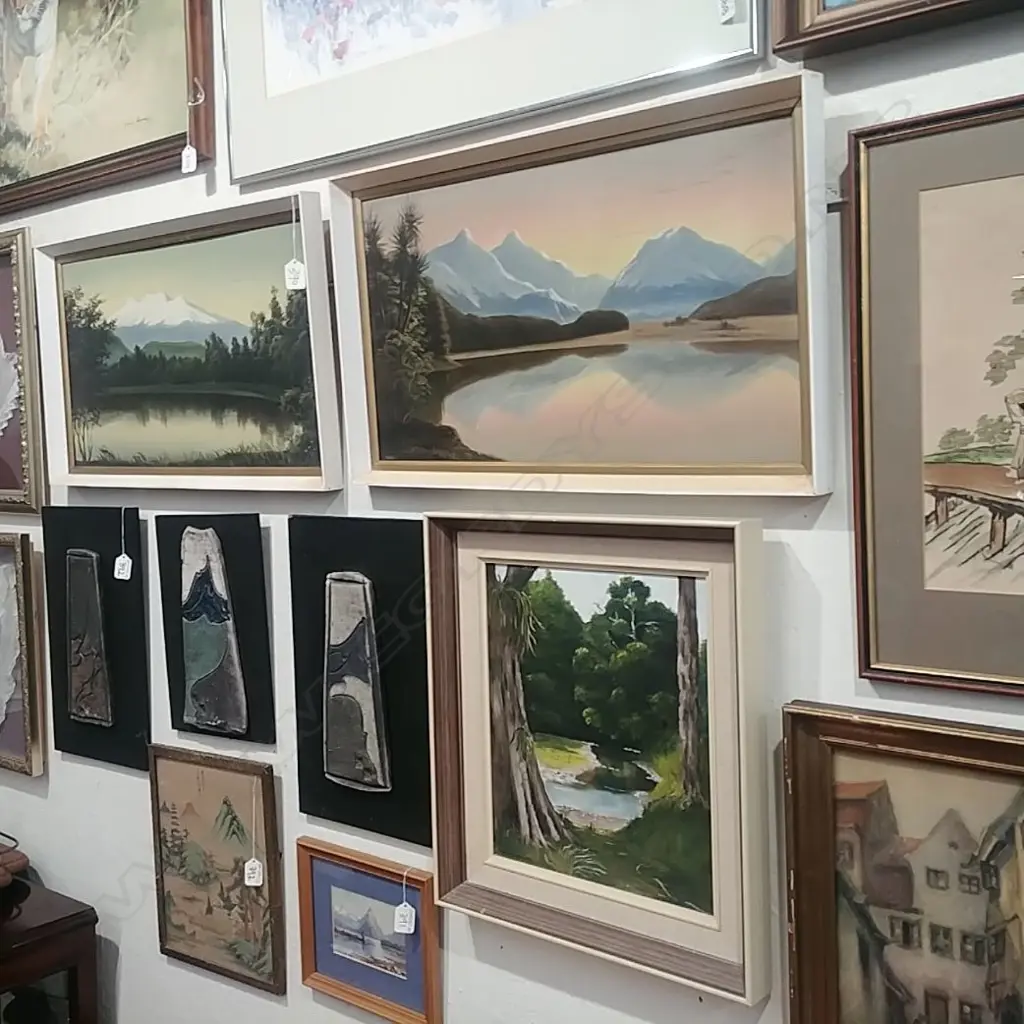 PR COLONIAL LANDSCAPE OILS + MARTHA LEURIE L/SCAPE Image 1++