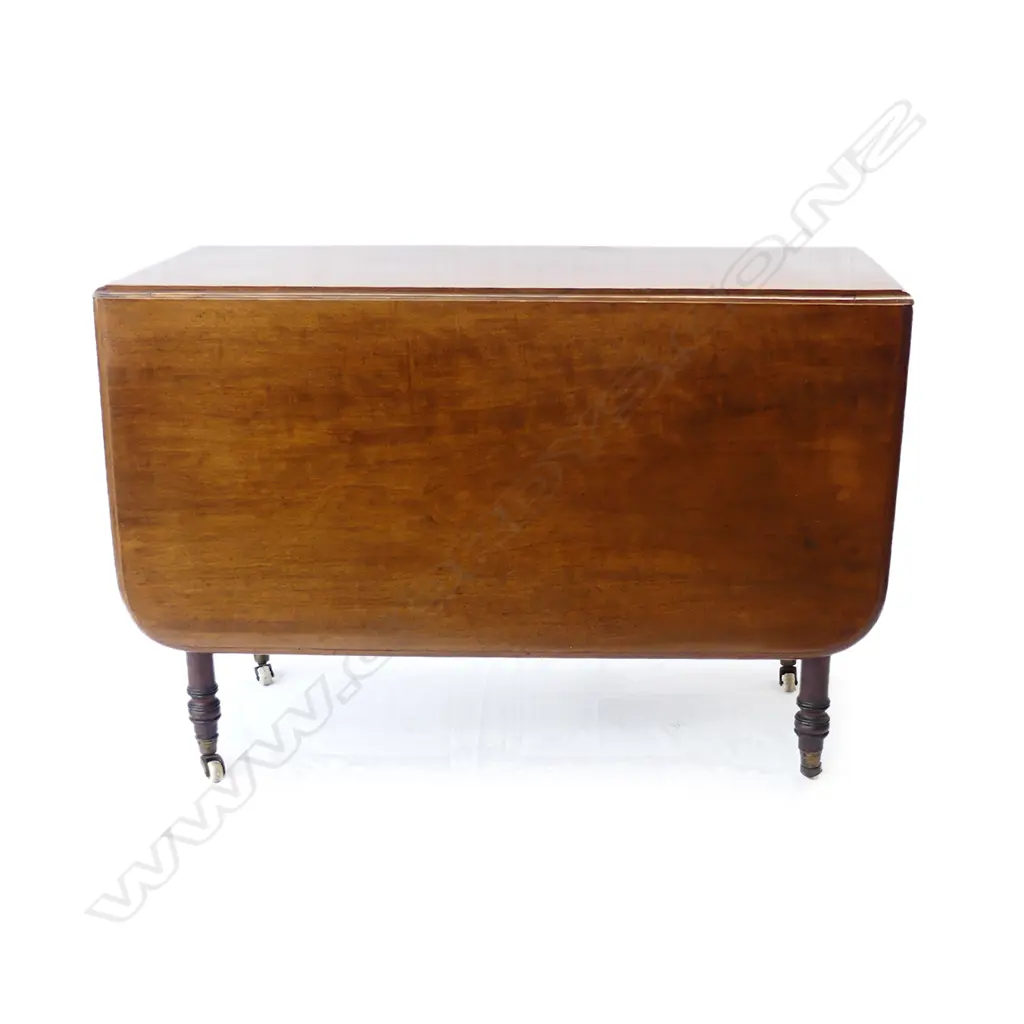 A Victorian mahogany drop-side table Image 1++