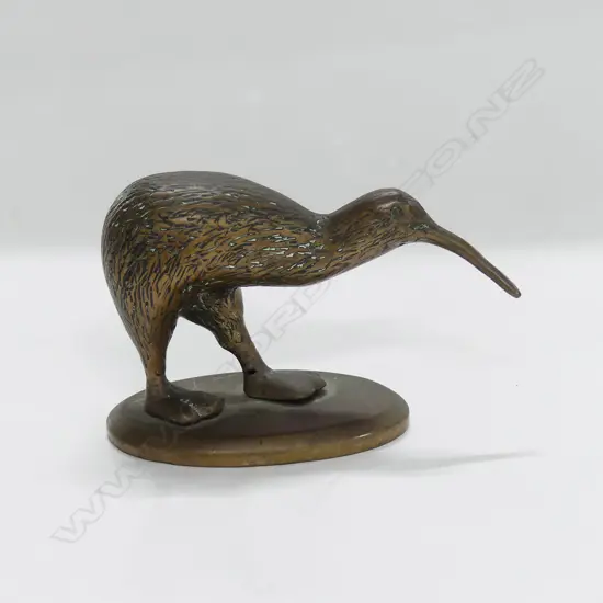 BRONZE KIWI BIRD SCULPTURE