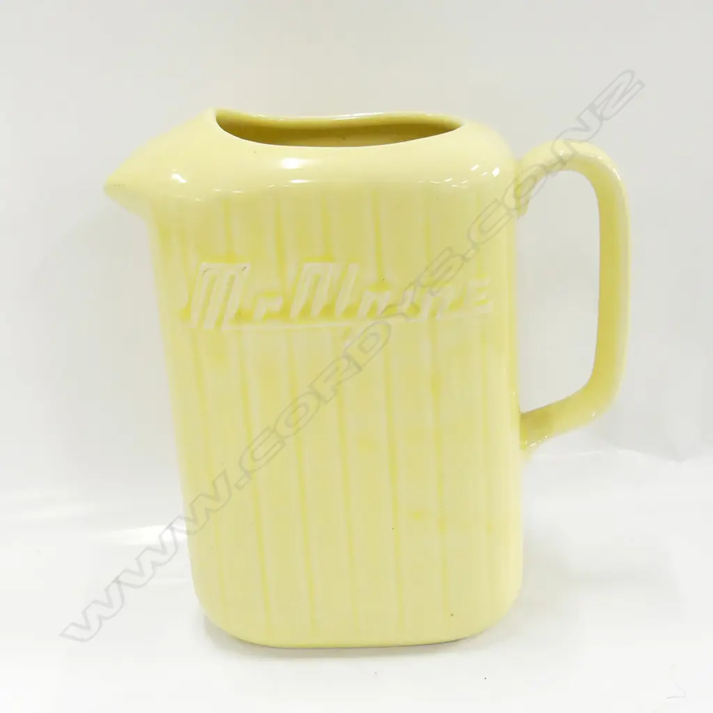 MCALPINE YELLOW FRIDGE JUG OLD/NEW? Image 1++