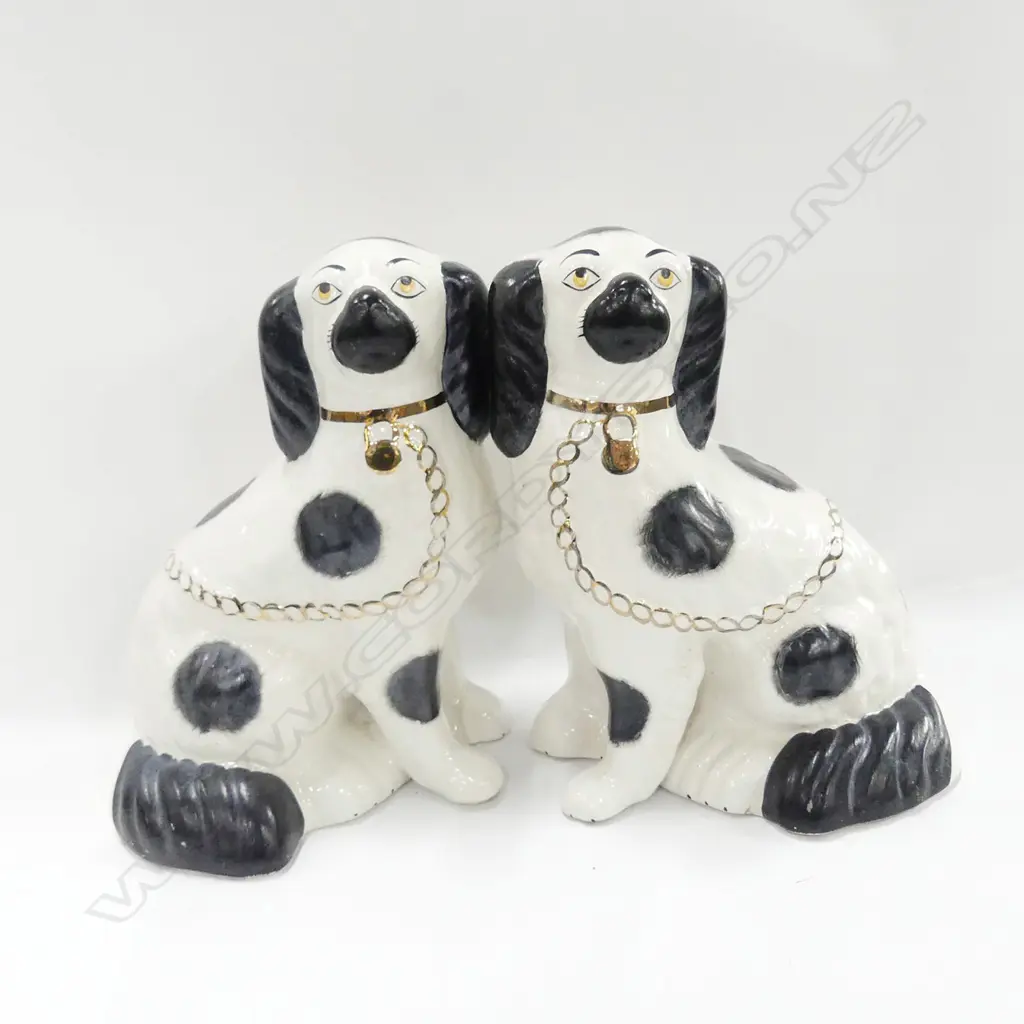PR STAFFORDSHIRE MANTEL DOGS Image 1++