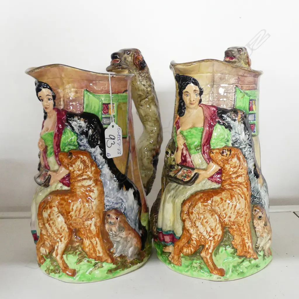 PR BURLEIGH WARE CHARACTER JUGS 'OLD FEEDING TIME' Image 1++