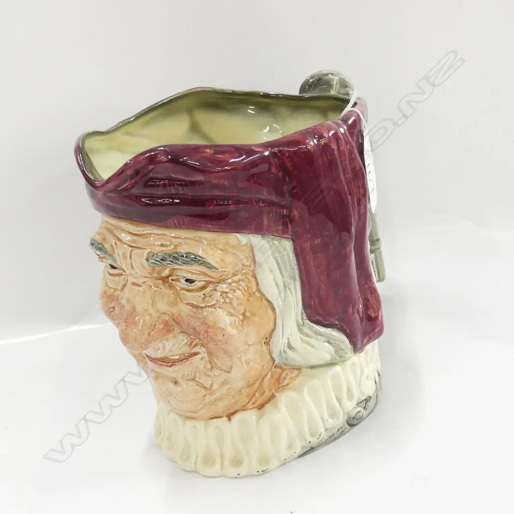 R/DOULTON LGE CHARACTER JUG SIMON THE CELLARER Image 1++