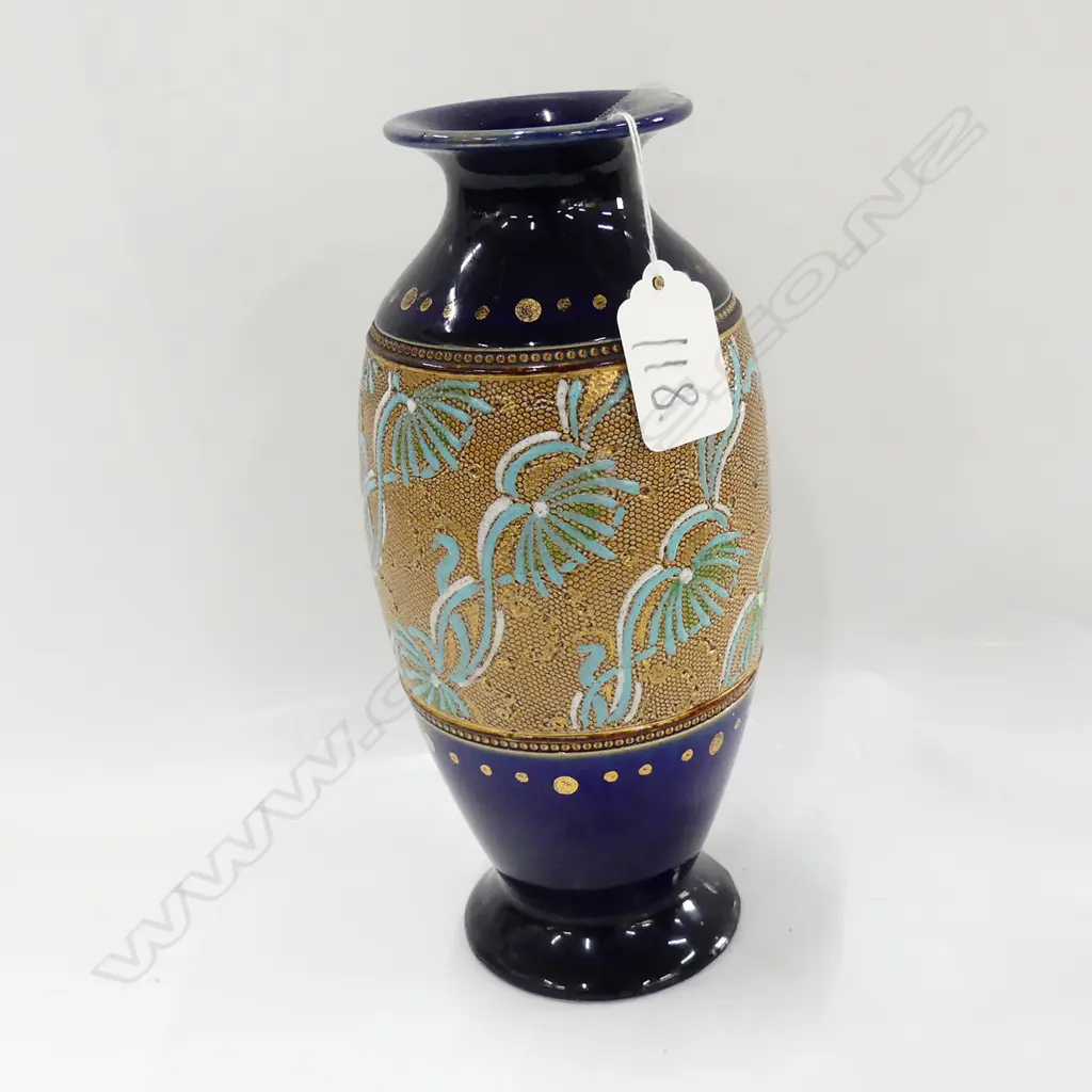 ROYAL DOULTON SLATERS VASE PALMETTES Image 1++