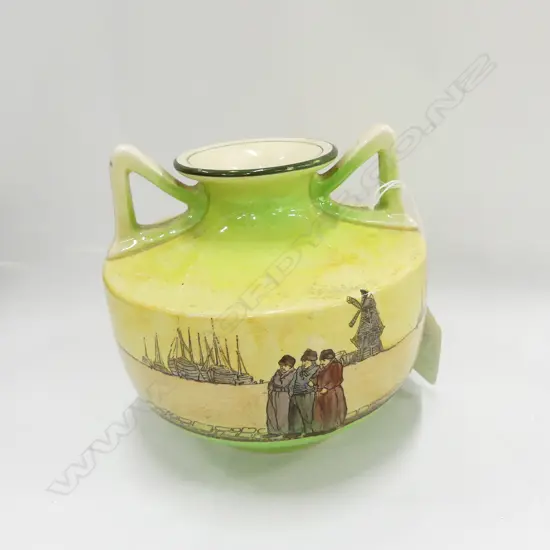 R/DOULTON VASE DUTCH SCENE