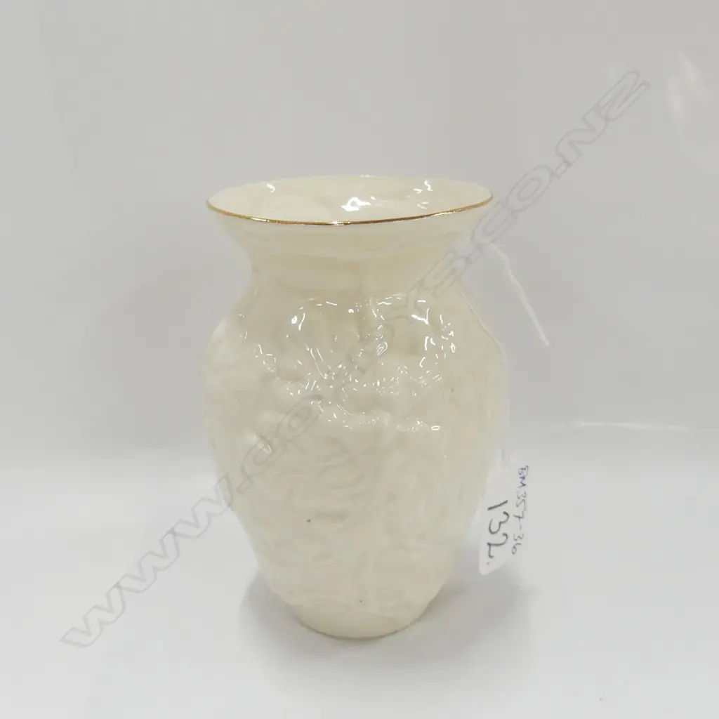 BELLEEK IRISH PORCELAIN VASE Image 1++