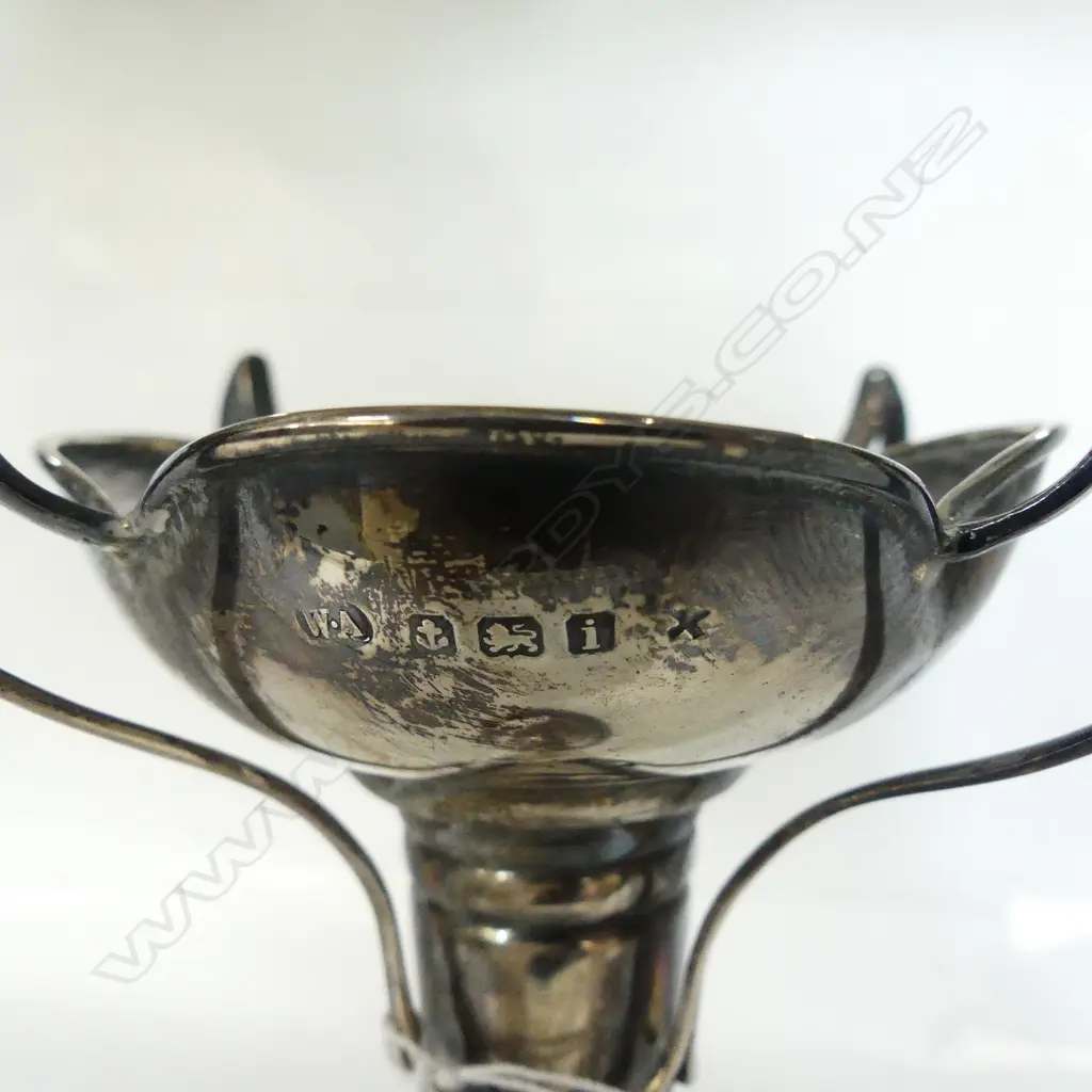 EDW SILVER ART NOUVEAU BUD VASE Image 1++