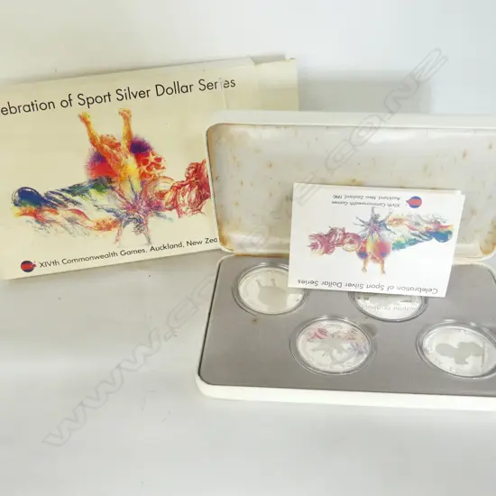 SET 4 CELEBRATION OF SPORT S/S PROOF COINS