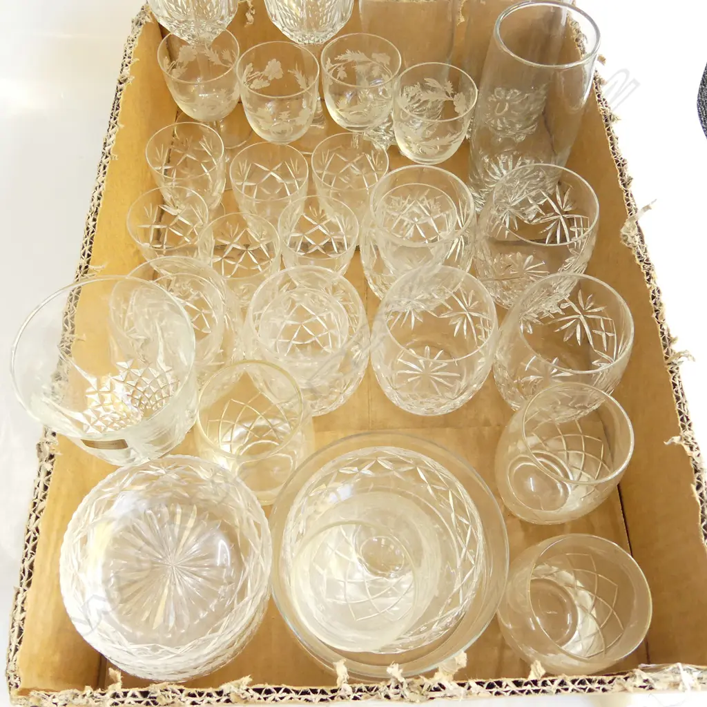 BOX SETS OF CRYSTAL GLASSES + CRYSTAL + GLASS Image 1++