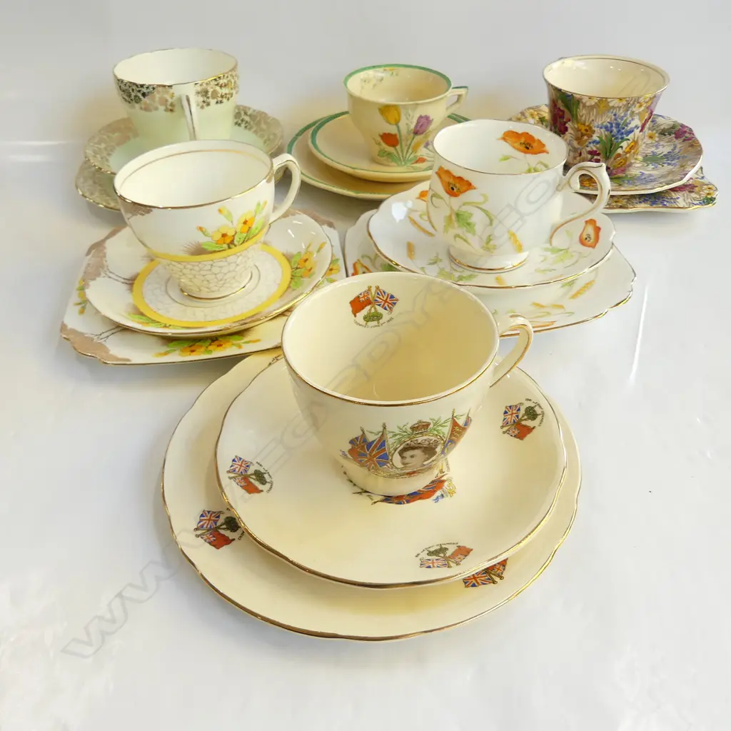 6 ASSORTED TRIOS - R/A ETC Image 1++