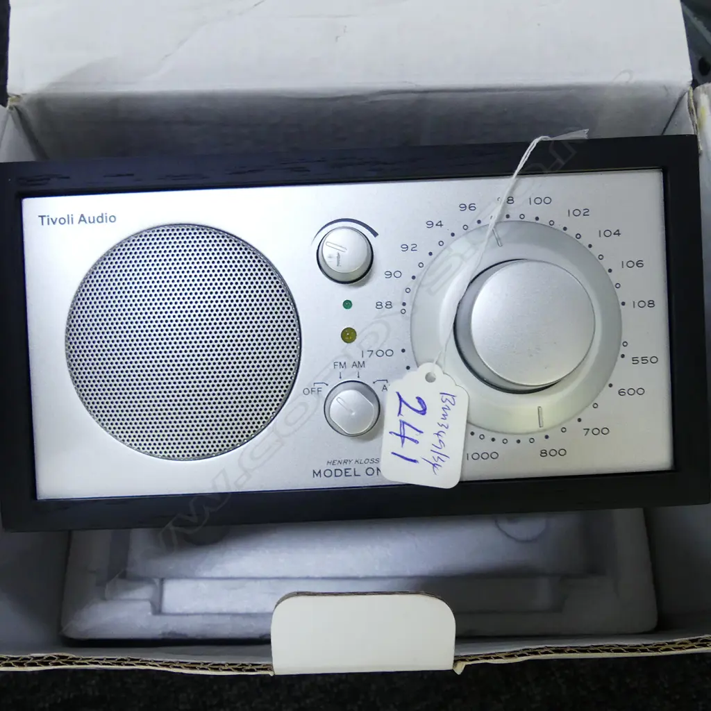 TiVOLI AUDIO AM/FM RADIO WORKING Image 1++